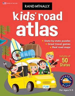 Rand McNally Kids' Road Atlas de Rand Mcnally