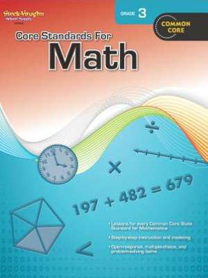 Core Standards for Math: Reproducible Grade 3 de Steck-Vaughn Company