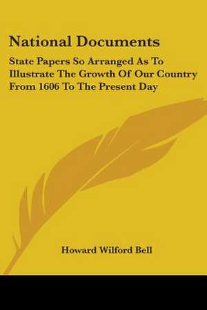 National Documents de Howard Wilford Bell