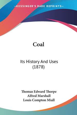 Coal de Thomas Edward Thorpe