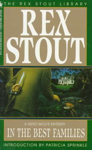 In the Best Families de Rex Stout