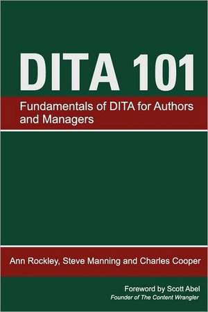 Dita 101 de Ann Rockley