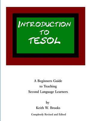 Introduction to Tesol de Keith W. Brooks