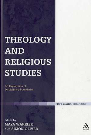 Theology and Religious Studies: An Exploration of Disciplinary Boundaries de Dr Maya Warrier