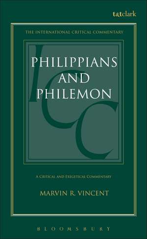 Philippians and Philemon de Marvin R. Vincent