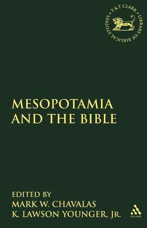 Mesopotamia and the Bible de Mark W. Chavalas