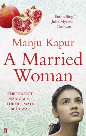 A Married Woman de Manju Kapur