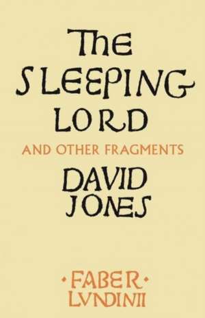 The Sleeping Lord de David Jones