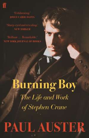 Burning Boy de Paul Auster