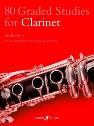 80 Graded Studies for Clarinet, Book 1 de John Davies