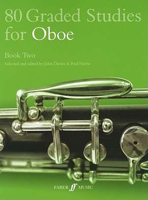 80 Graded Studies for Oboe, Book 2 de John Davies