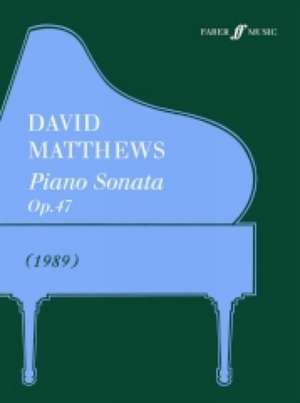 Sonata for Piano de David Matthews