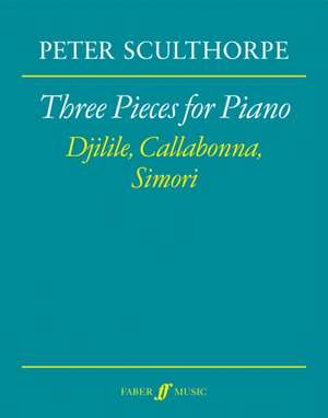 Three Pieces for Piano de Peter Sculthorpe