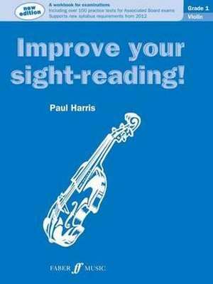 Harris, P: Improve your sight-reading! Violin Initial-Grade de Paul Harris