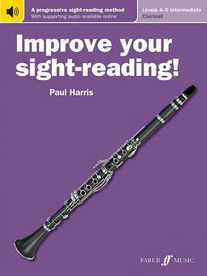 Improve Your Sight-Reading! Clarinet, Levels 4-5 (Intermediate) de Paul Harris