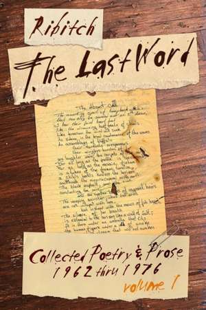 The Last Word de Ribitch Martin