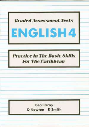 Graded Assessment Tests English 4 de Cecil Gray