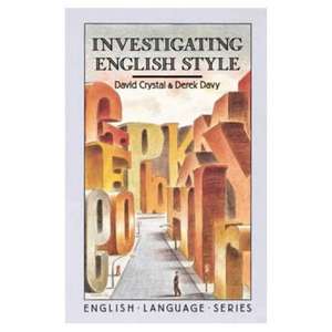 Investigating English Style de David Crystal