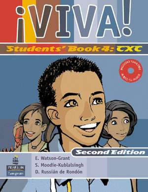 Viva Students' Book 4 with Audio CD de Sylvia Moodie