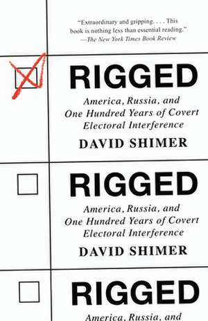 Rigged de David Shimer