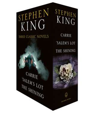 Stephen King Three Classic Novels Box Set: Carrie, 'Salem's Lot, The Shining de Stephen King