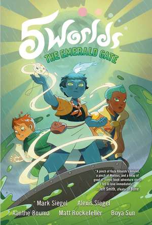 5 Worlds Book 5: The Emerald Gate: (A Graphic Novel) de Mark Siegel