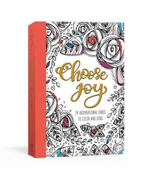 Choose Joy Postcard Book: 24 Inspirational Cards to Color and Send de Ink &. Willow