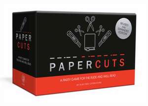 Papercuts: A Party Game for the Rude and Well-Read (a Card Game for Book Lovers) de Electric Literature