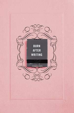 Burn After Writing Pink de Sharon Jones