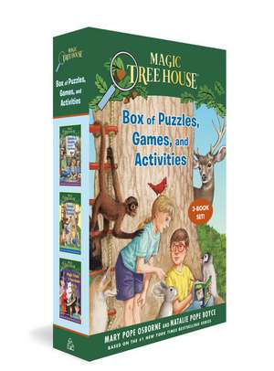 Magic Tree House Box of Puzzles, Games, and Activities (3 Book Set) de Mary Pope Osborne