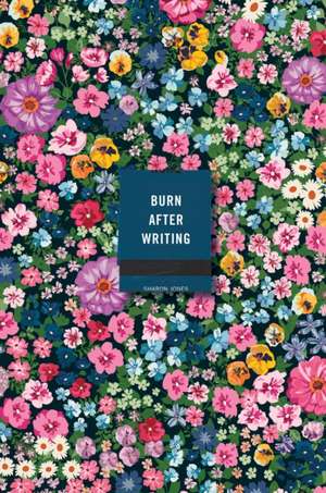 Burn After Writing (Floral) de Sharon Jones