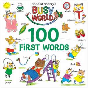 Richard Scarry's 100 First Words de Richard Scarry