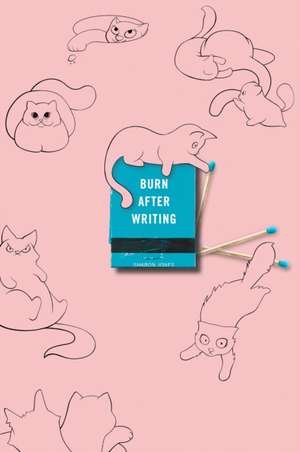 Burn After Writing (Purple with Cats) de Sharon Jones