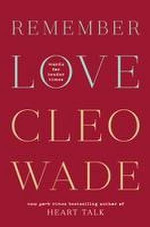 Remember Love de Cleo Wade