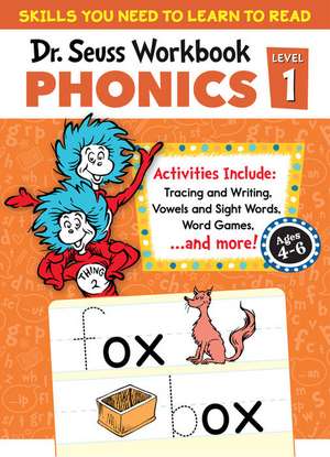 Dr. Seuss Phonics Level 1 Workbook de Dr. Seuss