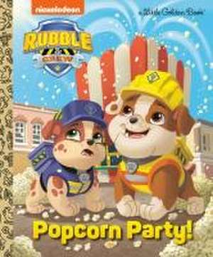 Popcorn Party! (Paw Patrol: Rubble & Crew) de Golden Books