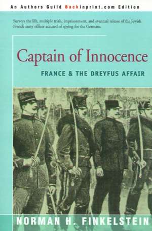 Captain of Innocence de Norman H. Finkelstein