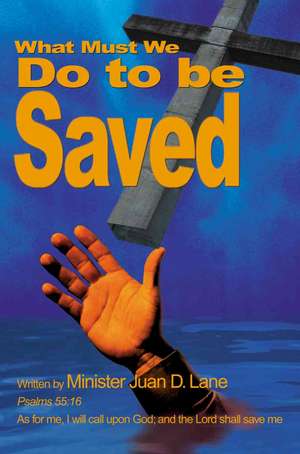 What Must We Do to Be Saved de Juan D. Lane