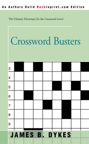 Crossword Busters de James B. Dykes