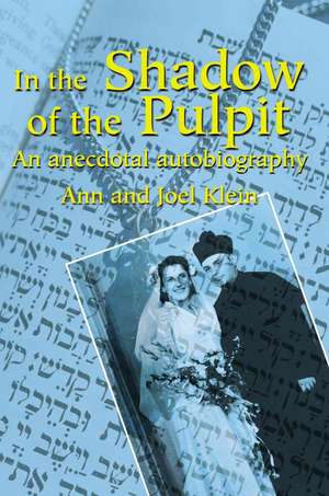 In the Shadow of the Pulpit de Ann Klein