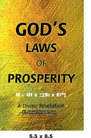 God's Laws of Prosperity de Dr Jay