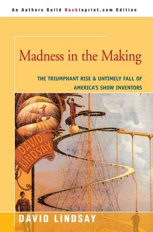 Madness in the Making de David Lindsay