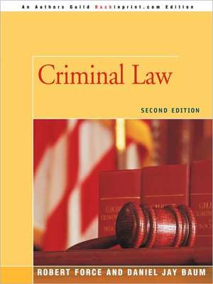 Criminal Law de Daniel J. Baum