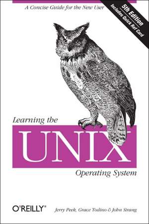 Learning the UNIX Operating System 5e de Jerry Peek