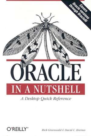 Oracle in a Nutshell de Rick Greenwald