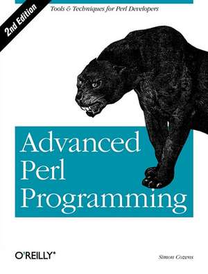 Advanced Perl Programming 2e de Simon Cozens