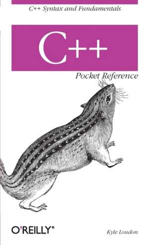 C++ Pocket Reference de Kyle Loudon