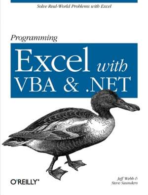 Programming Excel with VBA and .NET de Jeff Webb