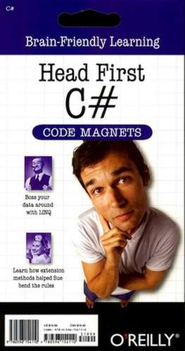 Head First C# Code Magnets [With Magnets] de O'Reilly Media