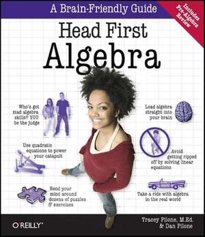 Head First Algebra de Tracey Pilone